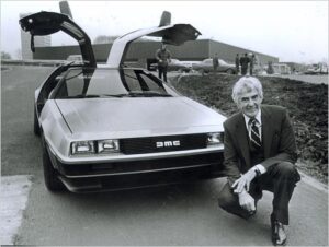 Location Delorean voiture film Retour vers le futur Suisse