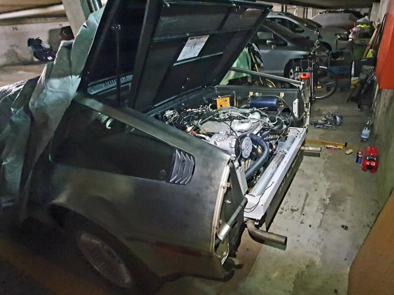 Location Delorean voiture film Retour vers le futur Suisse