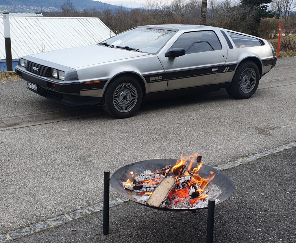 Location Delorean voiture film Suisse