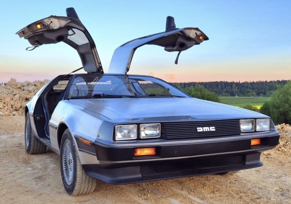 Location Delorean voiture film Retour vers le futur Suisse