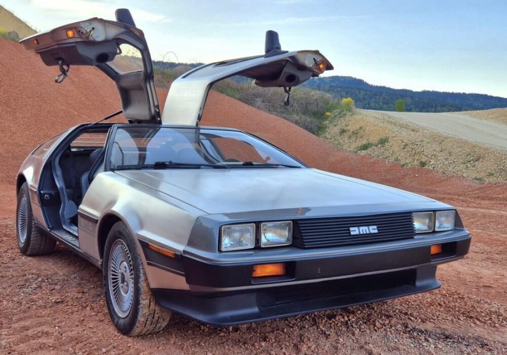 Location Delorean voiture film Retour vers le futur Suisse