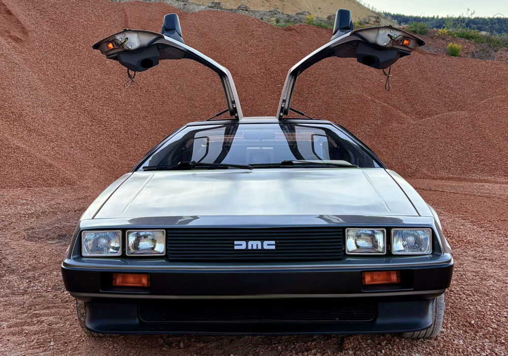 Location Delorean voiture film Retour vers le futur Suisse